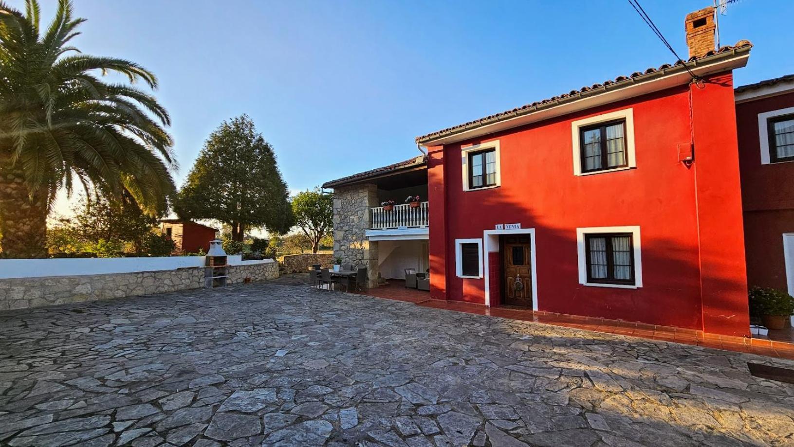 Вилла Casa La Venta De Pedro Рибадеселья Экстерьер фото